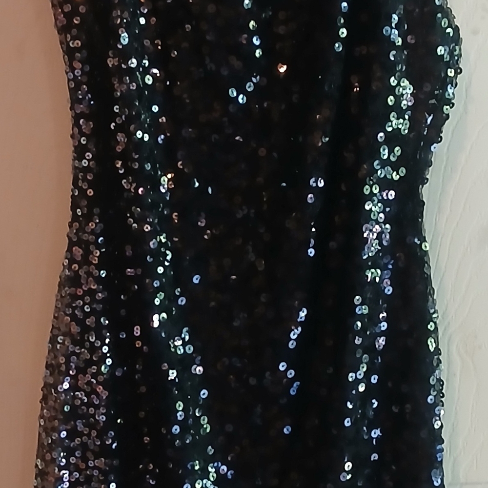 Jessica Simpson‎ Sparkling Black High Low Dress